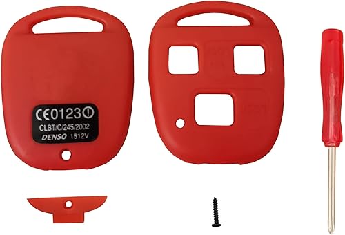 Carcasa para llavero Lexus, carcasa de repuesto para llave sin llave, control remoto con calcomanías para Lexus GS300 GS400 GS430 GX470 IS300 LS400