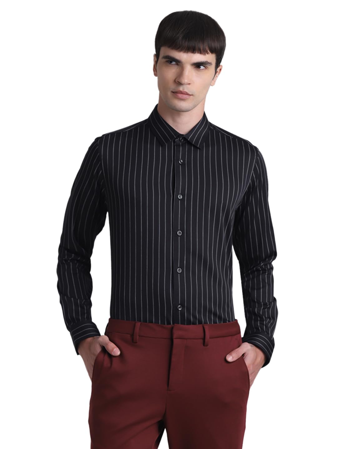 jack & jones Slim Fit Striped Casual Shirt-picture-51