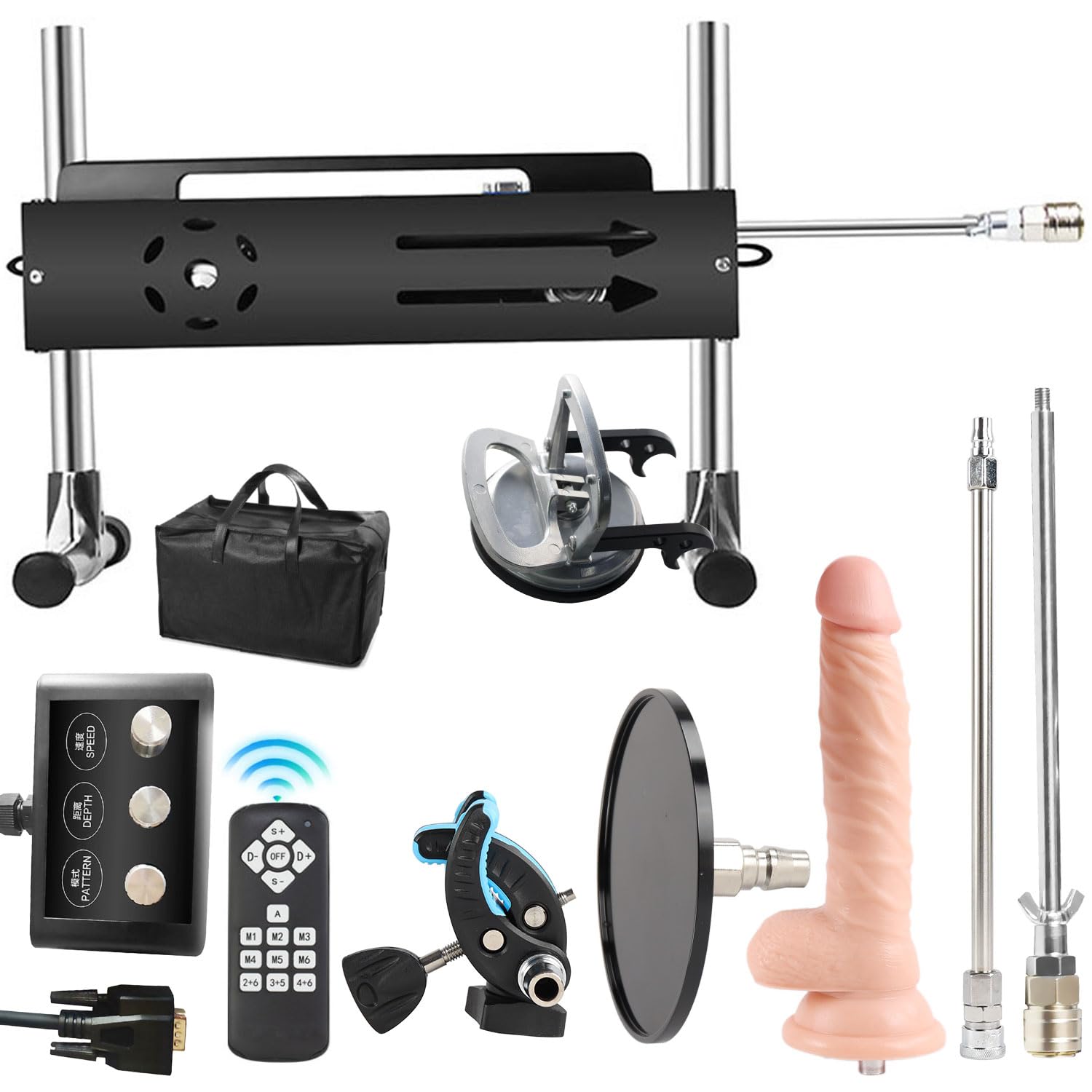 FREDORCH 200W Premium Sex Machine Wire-Controlled Remote Control with APP Function Adult Product Love Machine for Sale 1