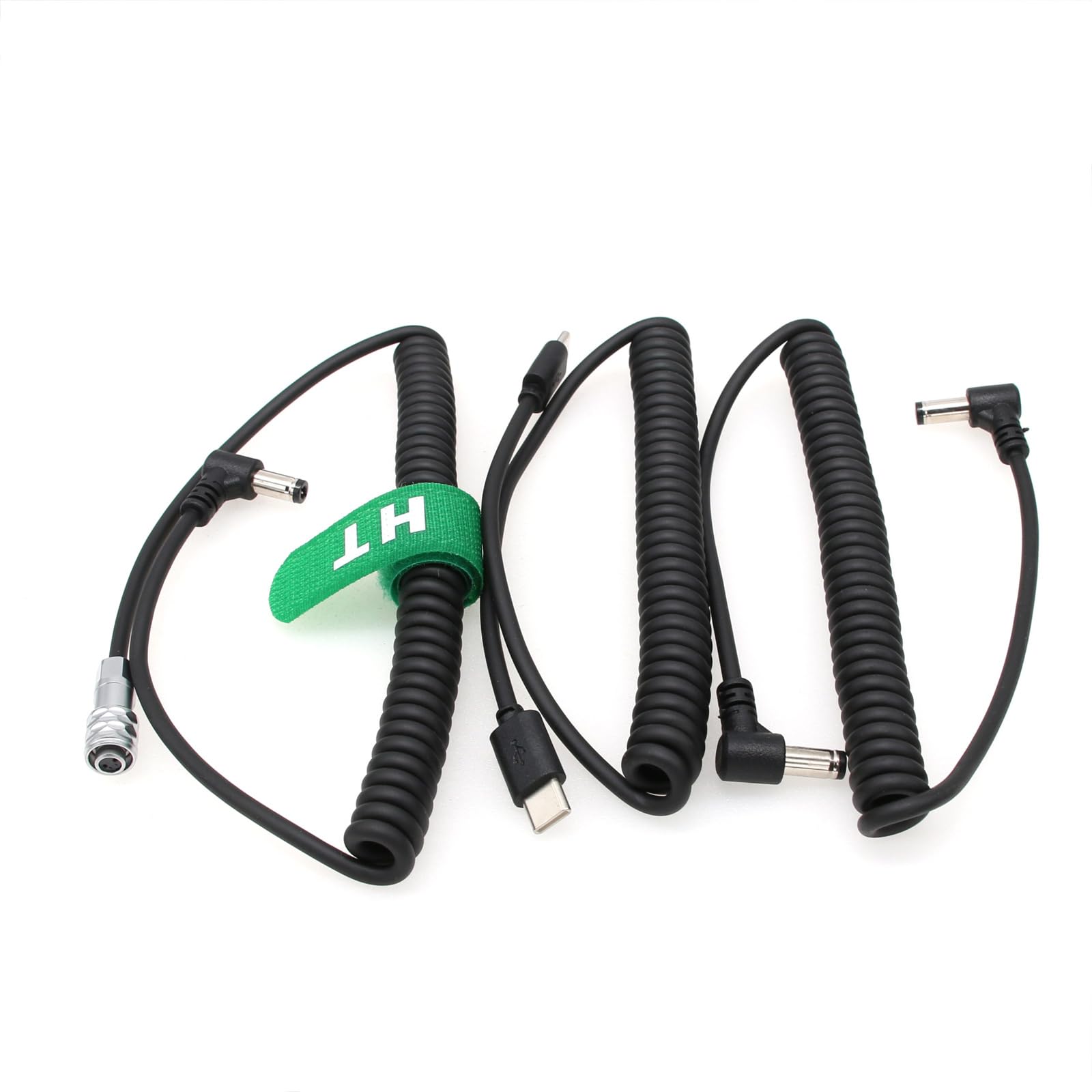 HangTon NP-F970 550 Placa Adaptador de batería a BMPCC 4K 6K Pro BMCC 6K 12V DC Cable de alimentación para Sony Blackmagic Pocket Cinema Camera, Cargador PD USB-C