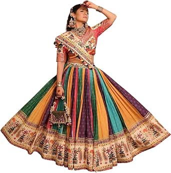 Xclusive Indian Women's Designer Embroidery Work Bridal Lehenga Chaniya Choli Ready