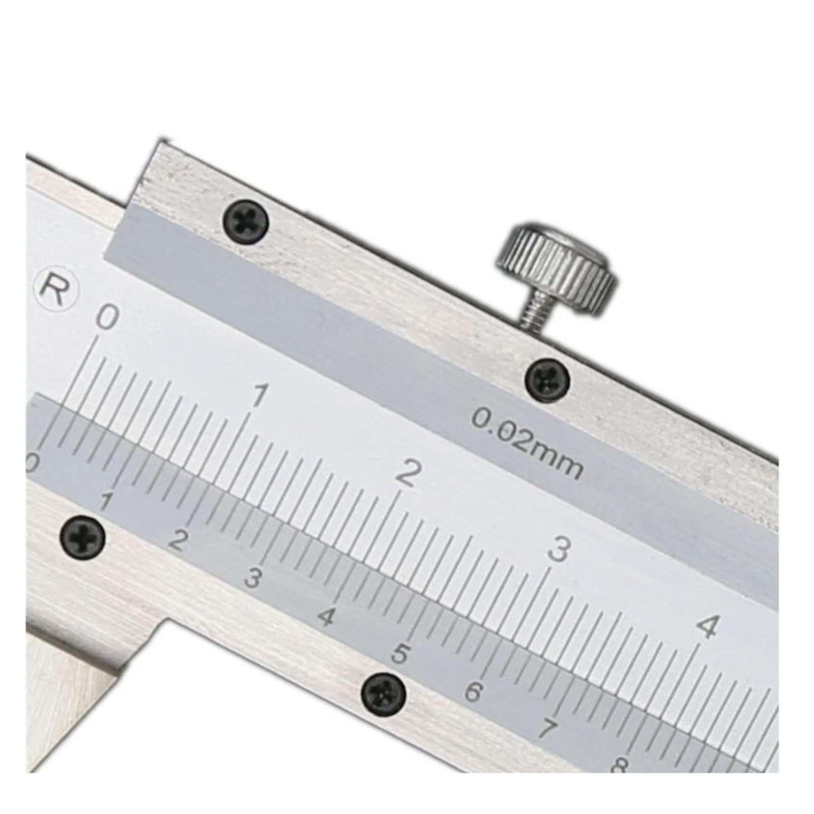 Drahtseilmessschieber, Messschieberlineal, Präzisionsmesswerkzeug, 0–150 mm (6 Zoll), für Messen von Kabeln und Seilen, ideal für Industrie- und Heimwerkerprojekte(B)