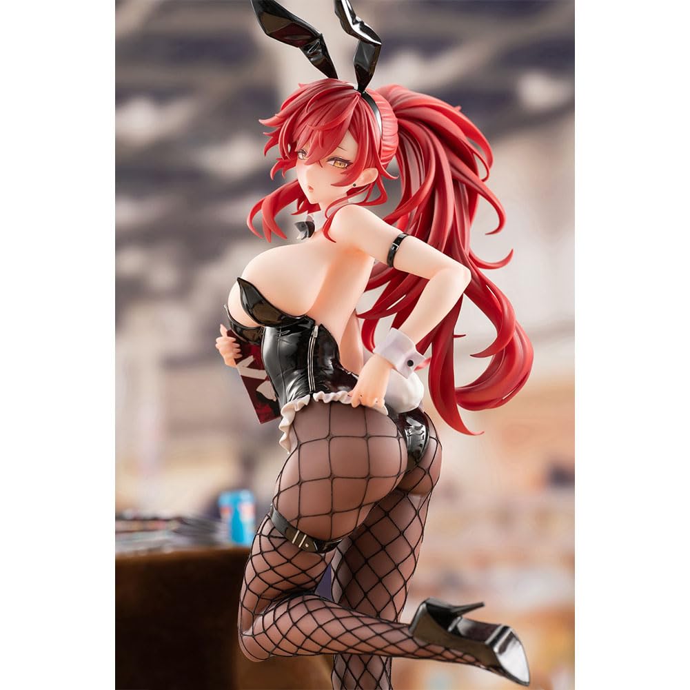 Salesgirl Bunny Aki-chan figurka anime oryginalny obraz rysunek skala 1/6 29 cm pozycja stojąca kreskówka model kolekcja ozdoby