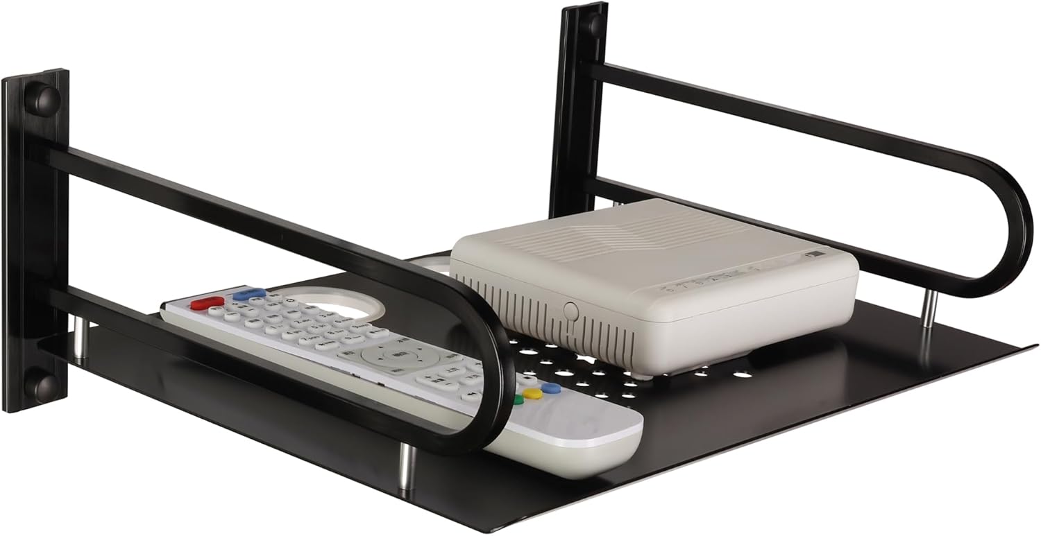 HNVNER Floating AV Shelves,TV Wall Mount for Entertainment