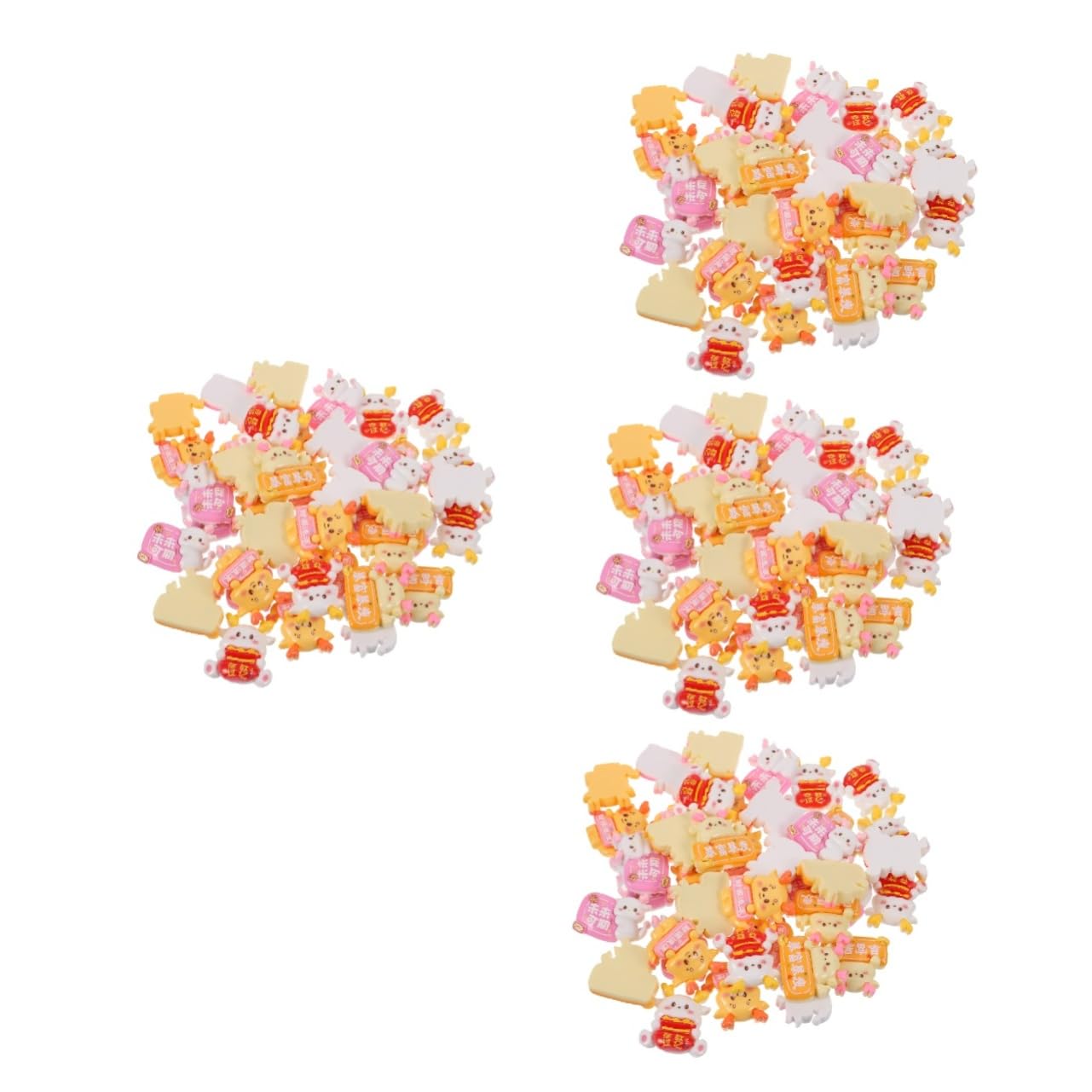 SEWACC 160pièces Charms Résine De Dragon Pour Pendentifs Décoratifs Pour Bijoux Étuis De Téléphone Et Accessoires Variés