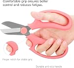 Housolution Pousses florales en acier de qualité supérieure Paille de taille Fruits de fleur Ciseaux de feuille Outil de coupe à la main pour le jardinage des fleurs, rose