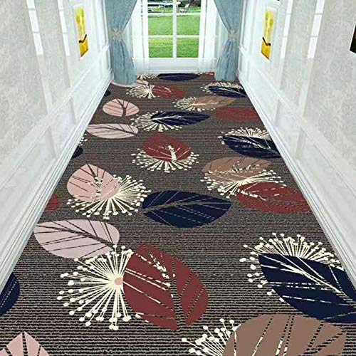 Moqueta corredor 3D gris y alfombras de pasillo largo para entrada casa 3