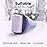 ROSELYNBOUTIQUE Ice Roller for Face Wrinkles Fine Lines Puffiness Stick Massager Facial Skin Care Tools Self Care Gifts for Men Women (Purple)