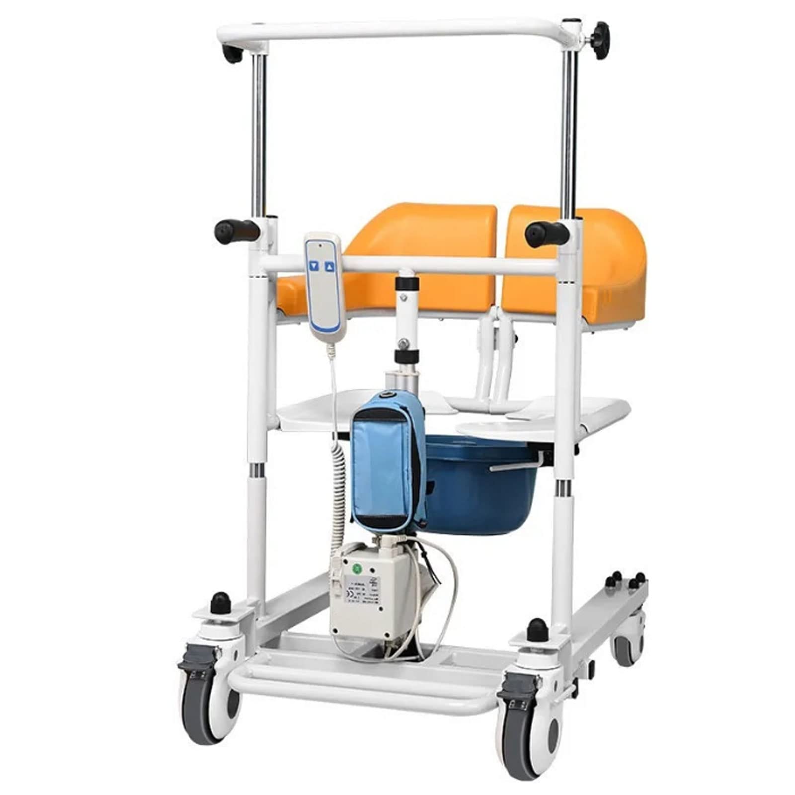 Amazon.co.jp: 入浴用車椅子 ブレーキ付き 風呂椅子 キャスター付