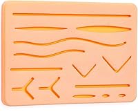 Vista 1 de Almohadilla de práctica de sutura, almohadilla de sutura duradera para entrenamiento y práctica de MedSurgic Tiendas Nivi