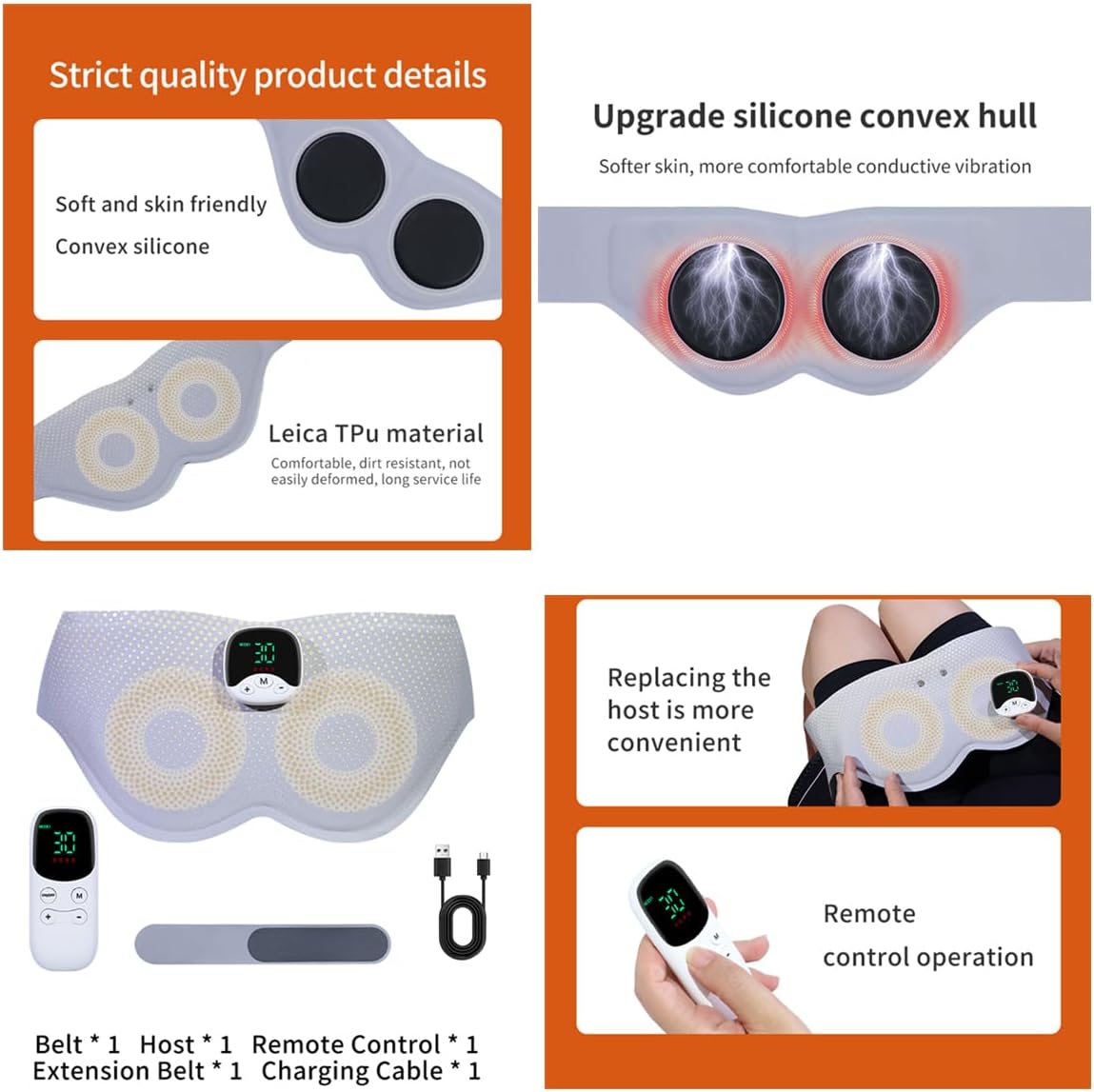 Hips Trainer Electronic Muscle Stimulators Ems Smart Wearabl...