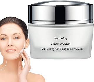 Creme Firmador Da Pele Para O Rosto - Creme Refirmante Anti-Ida- manchas ida, creme hidratante, redutor poros para renovar o rosto, revitalizar e iluminar Buniq