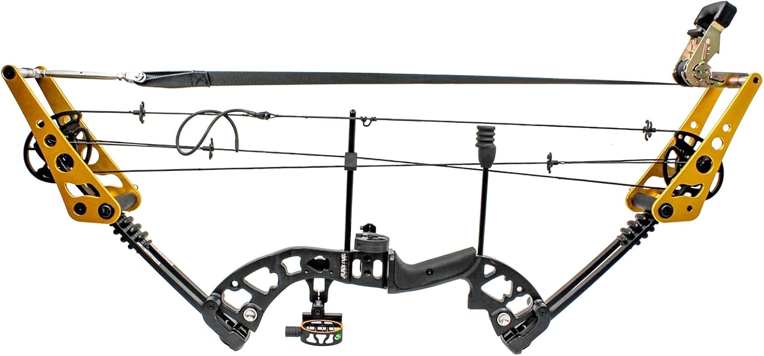 WCS Archery Compound Portable Bow Press Open Tool Accessories String Replacement Upgraded Version with Tool Case