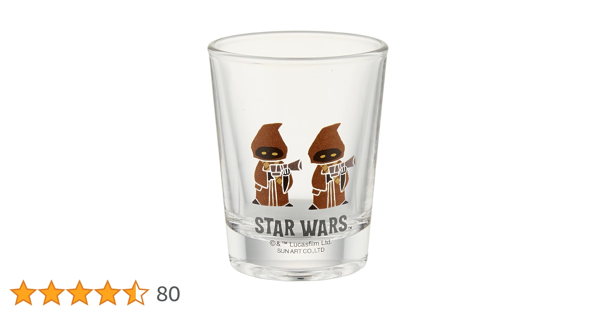 Amazon｜「 スターウォーズ 」 ジャワ ミニグラス 50ml クリア SAN2635