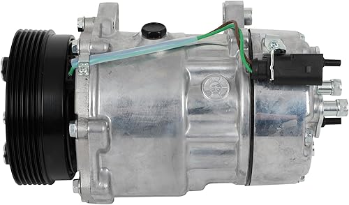 Miniatura 5 de ROADFAR Compresor de CA 1999-2005 para Volkswagen para Beetle Golf Jetta1.8L 2000-2006 apto para Audi TT Quattro 1.8L compresor de aire acondicionado