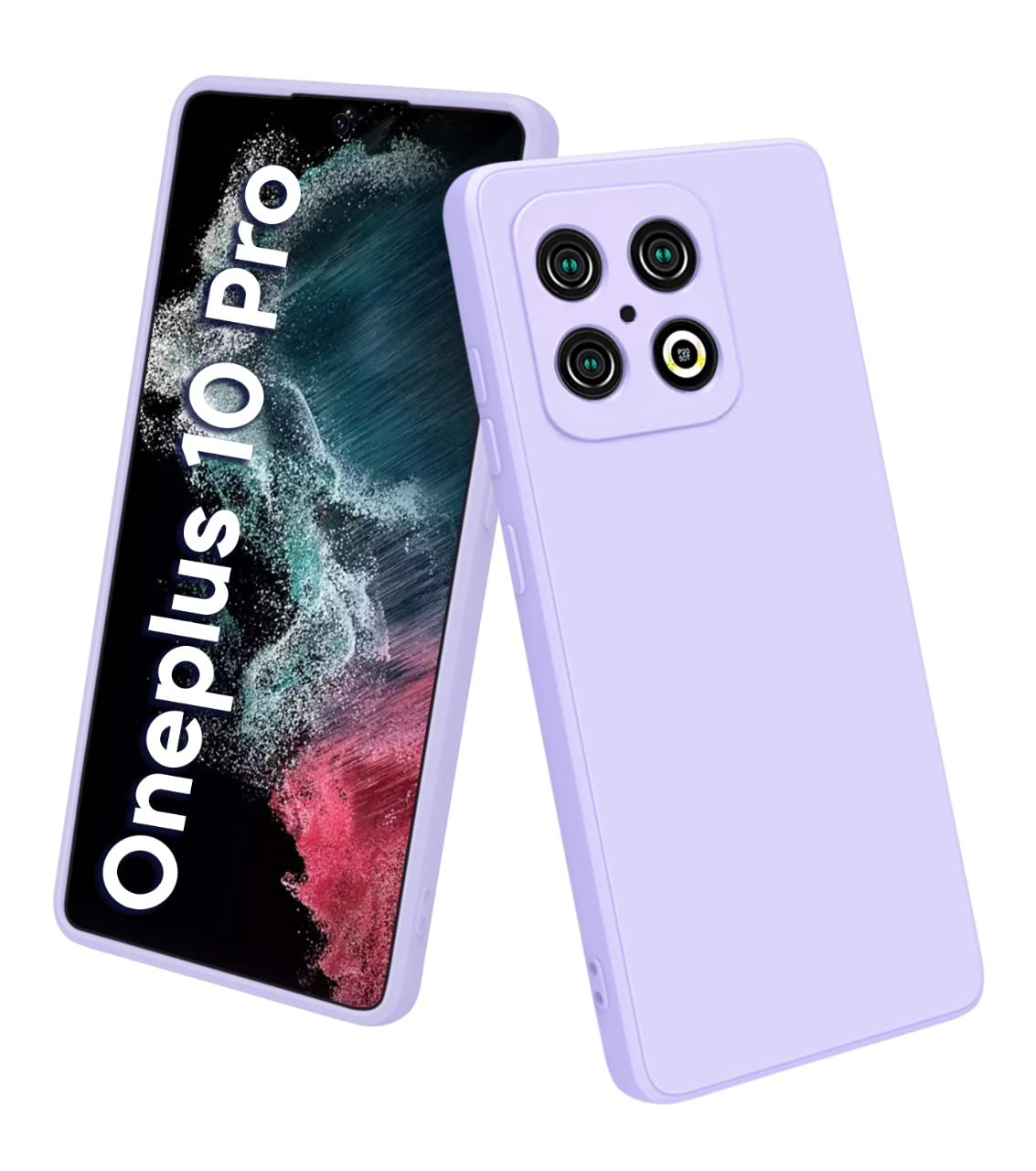TRUEUPGRADE Liquid Silicone Designed Case Cover for OnePlus 10 Pro 5G | Microfiber Inside | 360 Degree Protection Back Cover Case for OnePlus 10 Pro 5G - Purple (B09WXQP8PR) Amazon Price History, Amazon Price Tracker