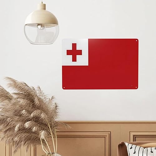 Miniatura 7 de Tonga flag Sign Funny Novelty Kitchen Bar Garage Home Decor Wall Art Tin Signs 8x12inch