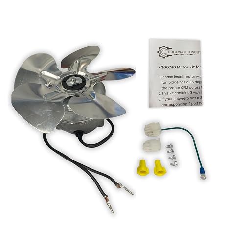 Edgewater Parts 4200740 Condenser Fan Motor Compatible with Sub Zero Refrigerator