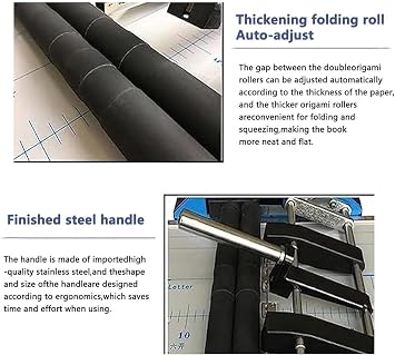 A3 Booklet Making Machine, Automatic Paper Folding Machine, Saddle Stitch Flat-Clinch for Card Folder Color Pages