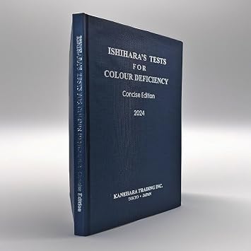 Ishihara Color Test Book | 14 Plates Concise Edition 2024 | Eye Test Chart Books for Color Deficiency
