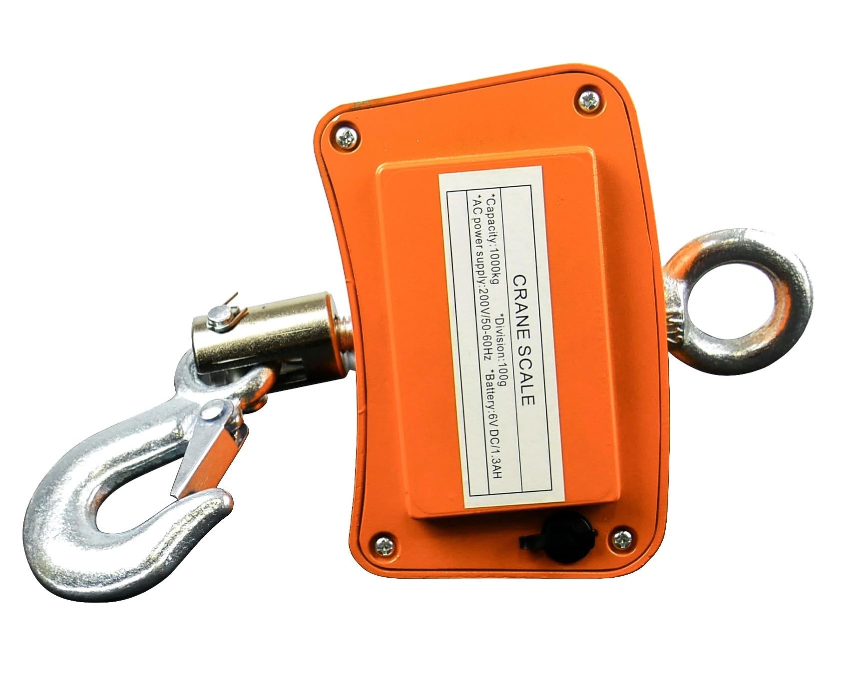 HDWR wagPRO-H1000 Bilancia a gancio 1000 kg, dinamometro digitale | Misure in chilogrammi, libbre e newton, senza fili, uso professionale e industriale