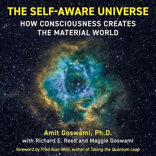 The Self-Aware Universe Audiolibro Por Amit Goswami arte de portada
