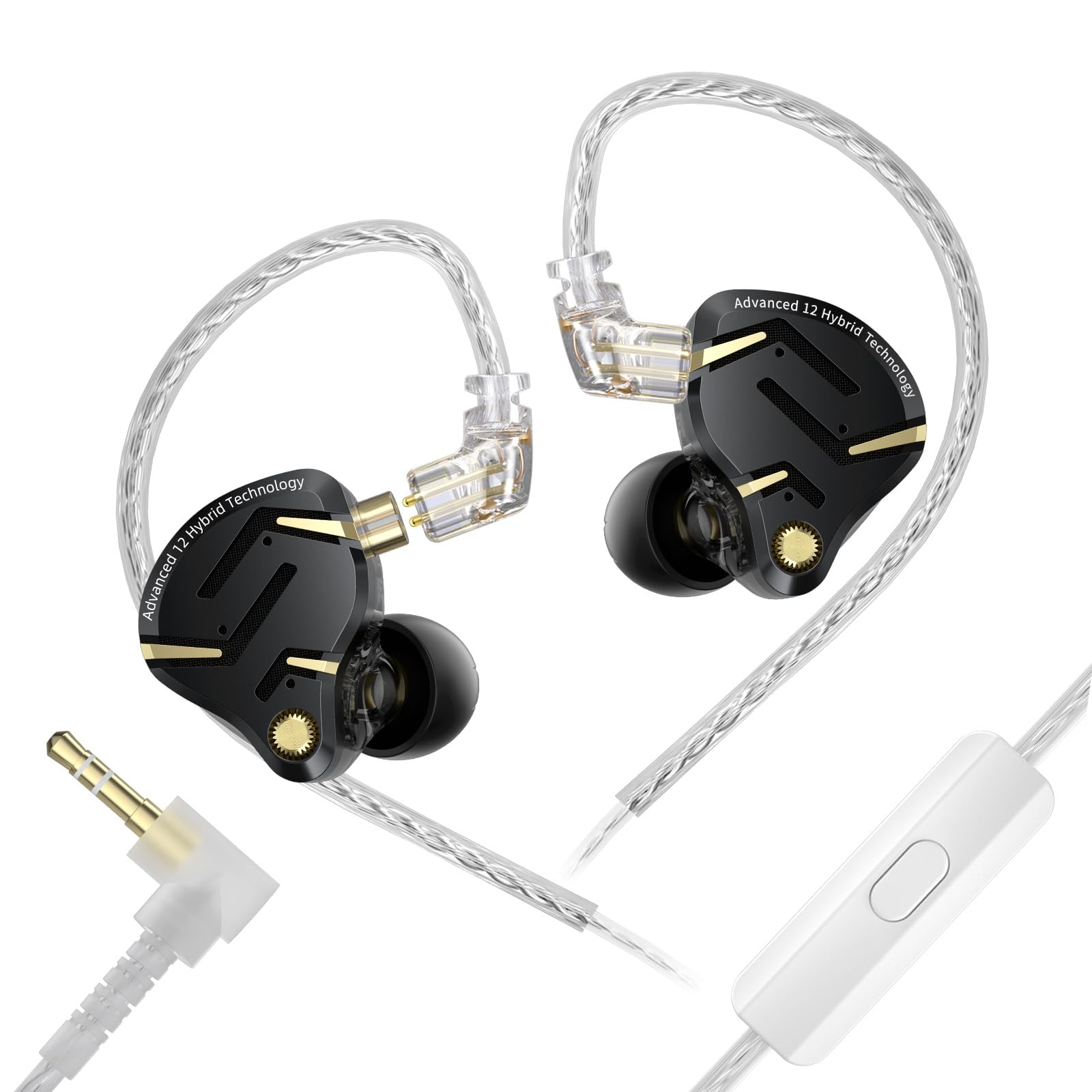 Amazon.co.jp: KZ ZS12 Pro 2 kz イヤホン 1DD+5BAハイブリッドIEM
