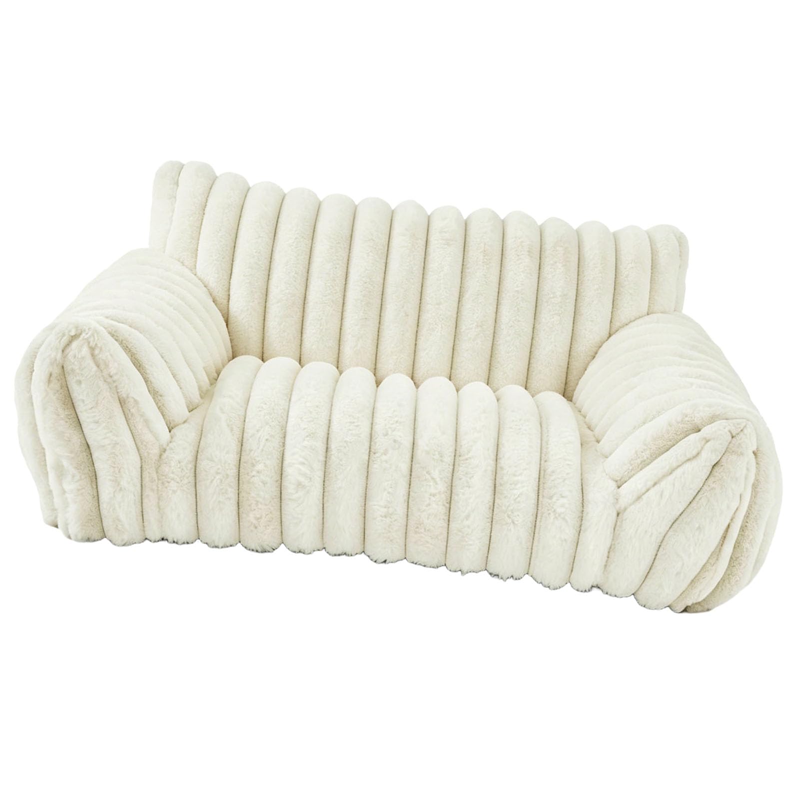 VBESTLIFE Sofá para Perros con Respaldo, Cama Cálida y Suave para Gatos, Perros Pequeños, Soporte Ergonómico, Comodidad Durante Todo el Año, Cómodo y (XS50*40 * 20cm)