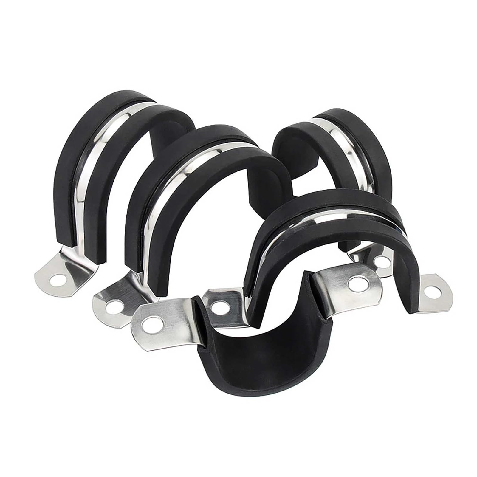 Collier Serrage Tuyau Rigide Collier de serrage doublé caoutchouc