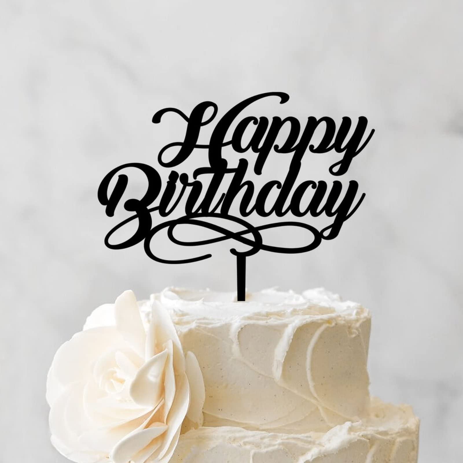 Cake Topper Personalizzato Con Nome Cake Topper Nome Cake - Foto 7