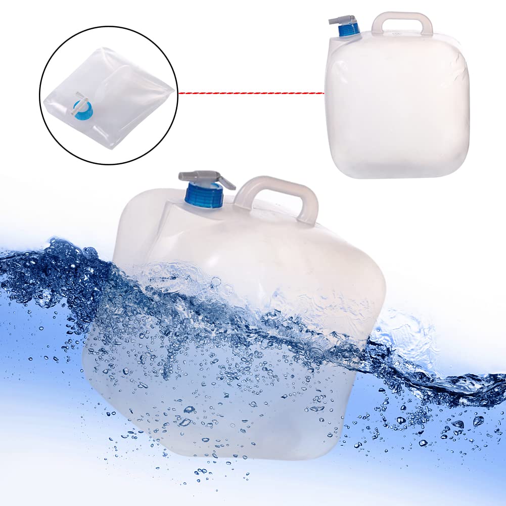 Tanica Per Acqua Pieghevole Con Rubinetto 15 L - Foto 4