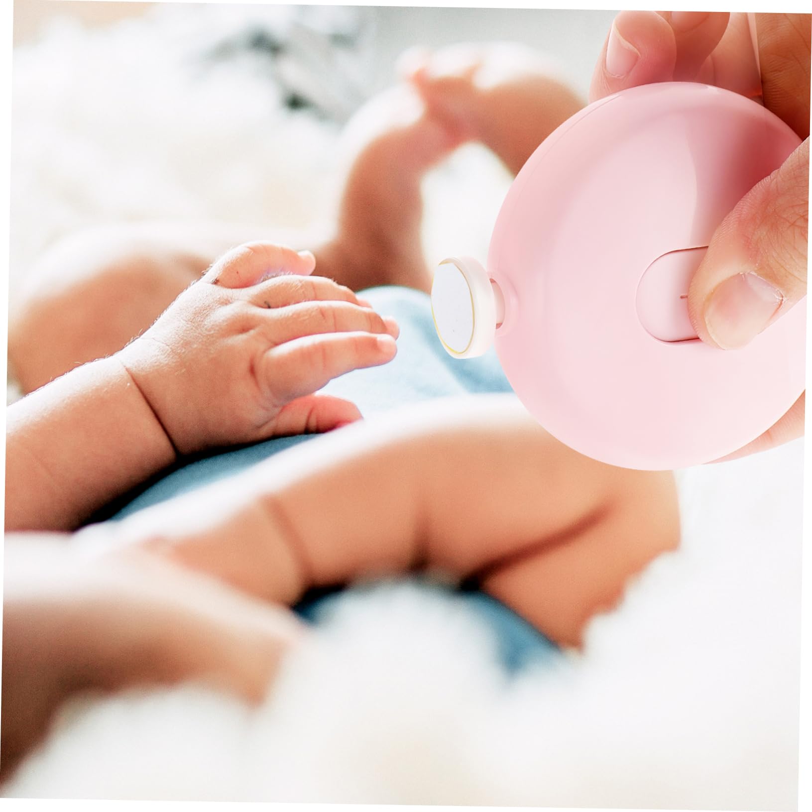 VALICLUD Replacement Roller Heads for Electric Nail File Grinding Heads Nail Trimmer Tool Safe for Boys and Girls Random Color