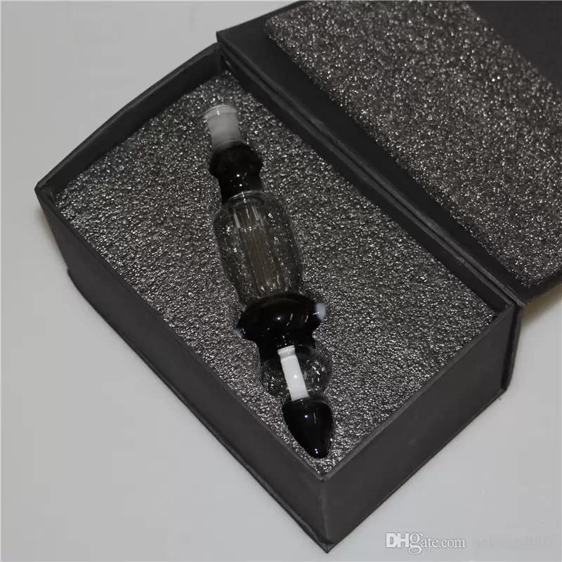 Glas Bongs Hookah Pfeifen Nektar Sammler Kits mit Ti Nagel NC Rauchöl Rig Silikon Wasser Dab Rigs – Bild 5