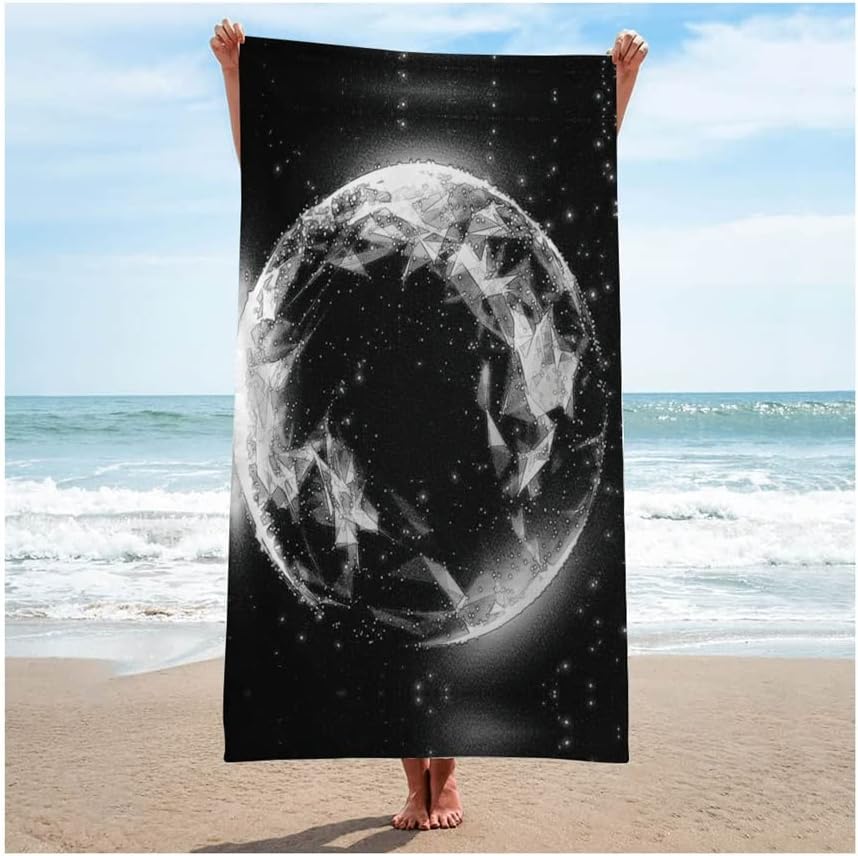 2pc Bath Towel Adult Microfiber Household Towel Bath Towel Travel Beach Towel (Color : Black, Size : 80x160cm) (Black 80x160cm) (Black 80x160cm)
