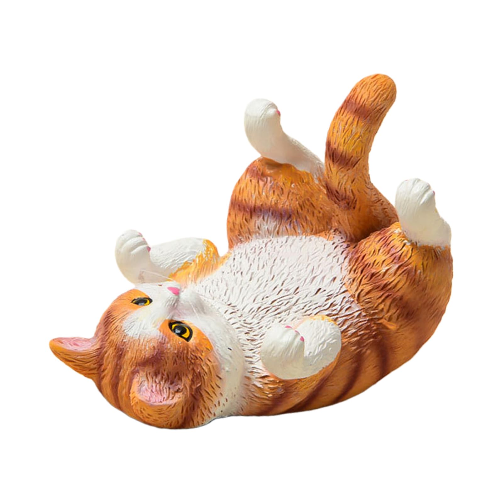 Soporte de teléfono con forma de gato decorativo para videollamadas en la oficina en casa