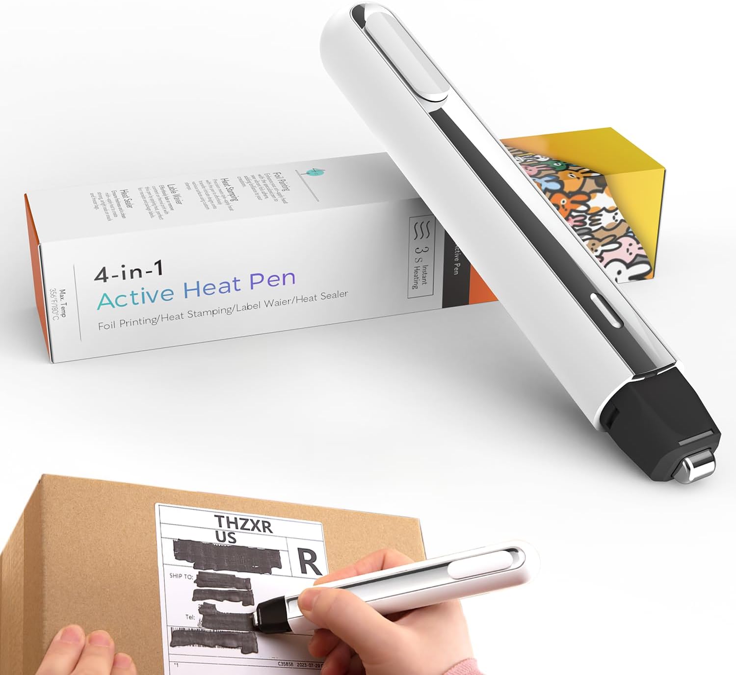 Identity Theft Protection Pen for Permanent Erasing Receipt