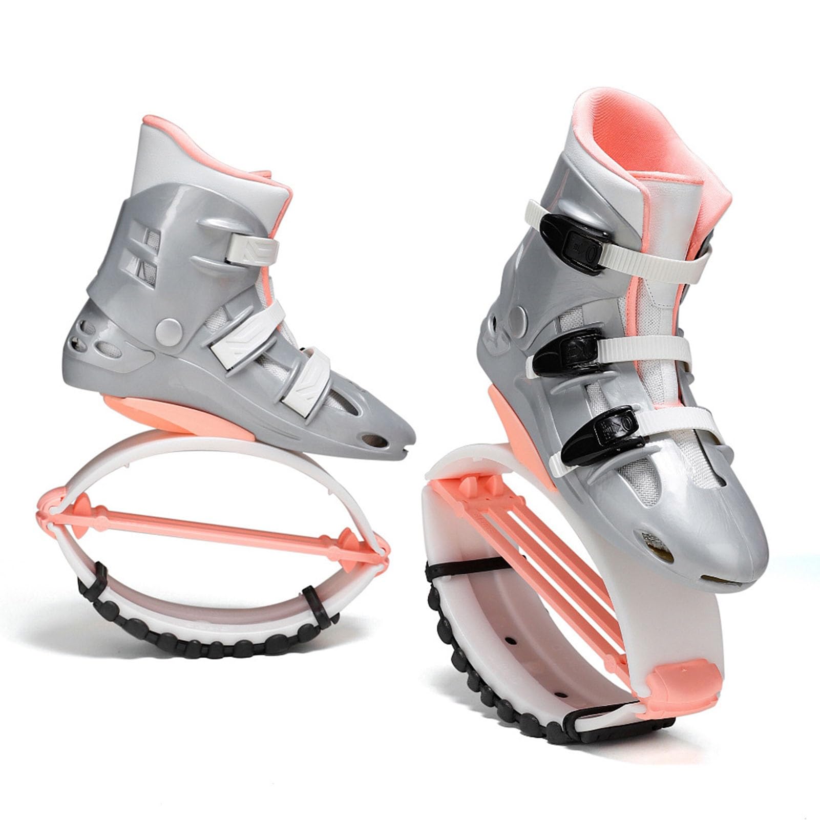 Känguru-Sprungschuhe, Jump Shoes Damen Verstellbare Hüpfschuhe, Socken Sind Abnehmbar, Fitnesstraining Moon