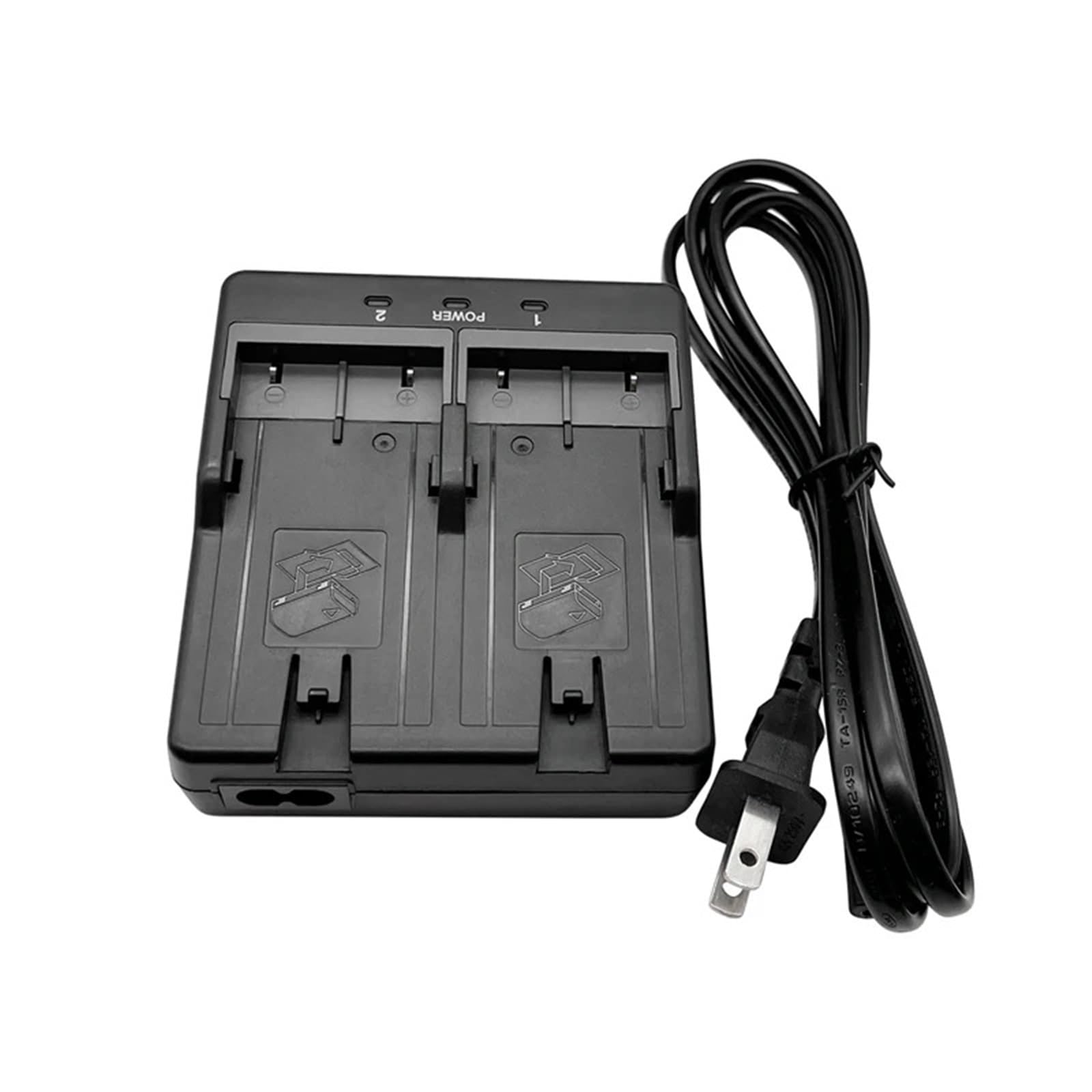 Cargador Dual BC-30D Compatible con Carga de batería Topcon BT-62Q BT-65Q BT-66Q BT65Q