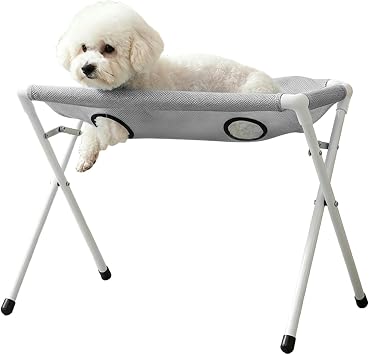 Elevated Dog Bathtub, Foldable, Portable Pet Cleaning Station & Grooming