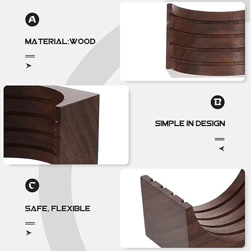 Miniatura 8 de Hemoton Soporte de almacenamiento de filtro de café de escritorio organizador de pantalla de filtro de café soporte de malla multiuso