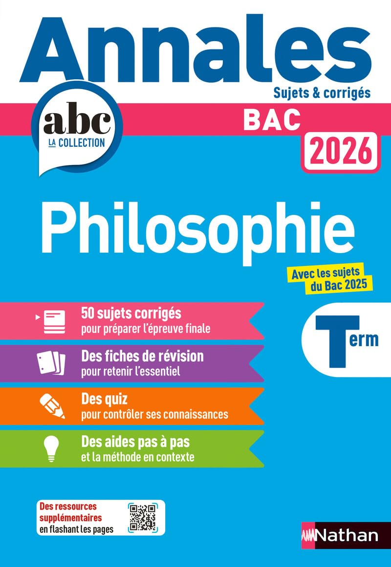 Annales Bac Philosophie 2026: Sujets & corrigés