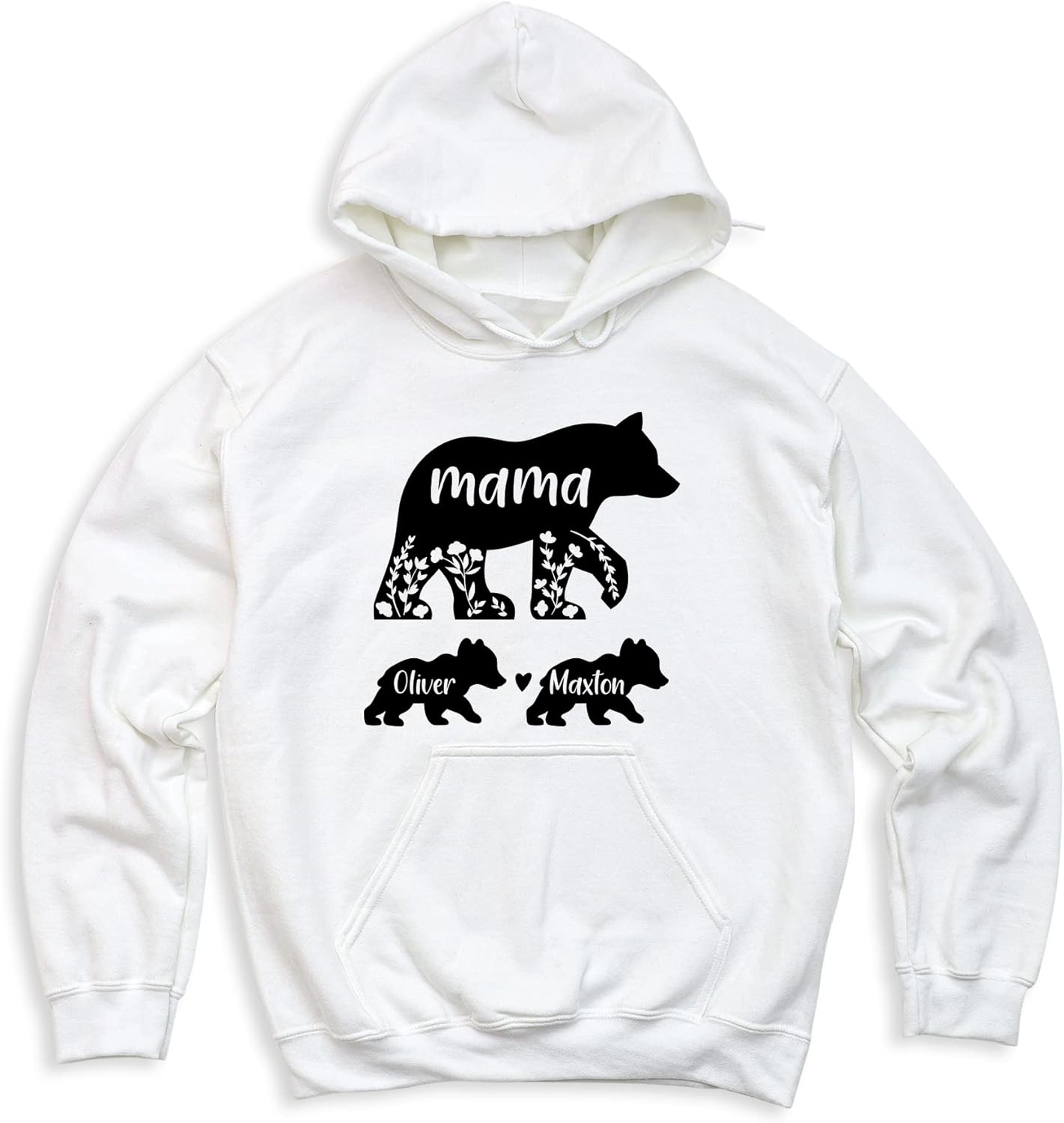 Personalized Mama Bear Sweatshirt, Custom Mom Sweatshirts, Custom with Kids Names, Women's Cute Long Sleeve Top - Image 7