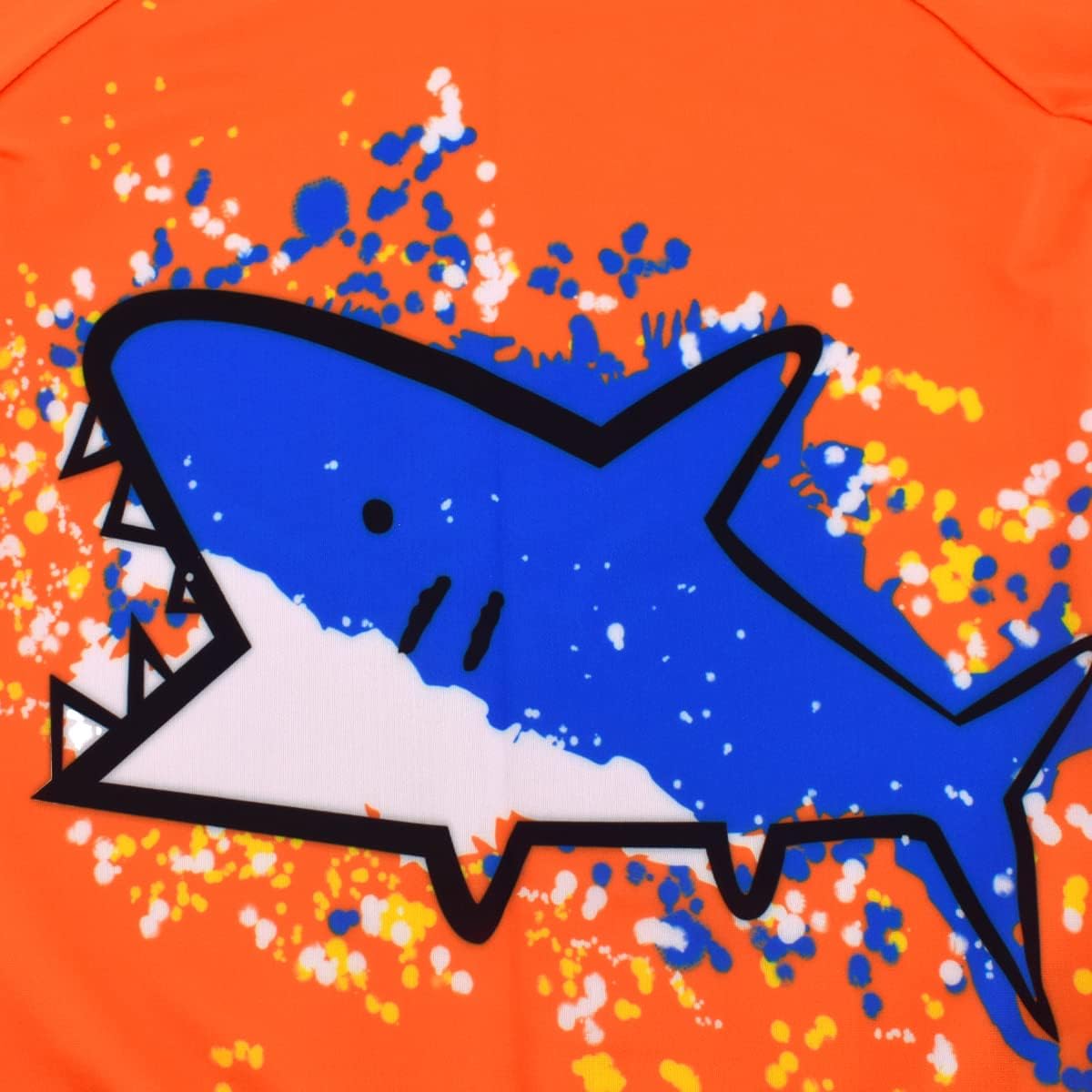 Boys Two Piece Rash Guard Swimsuits Kids Short Sleeve Sunsuit Swimwear Sets - Image 5