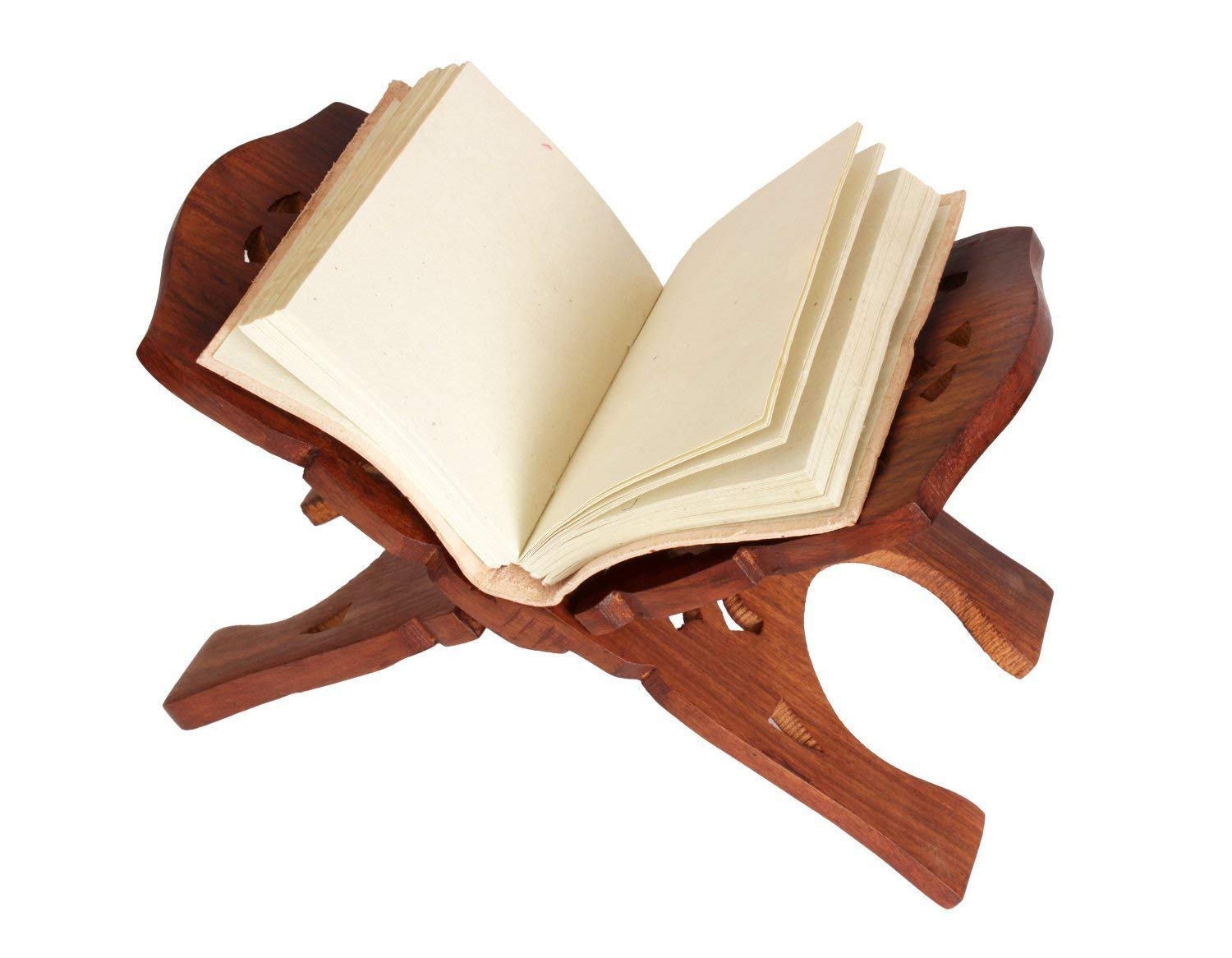 Book Stand Cover Case Wooden Holy Quran Bible Gita-image-9