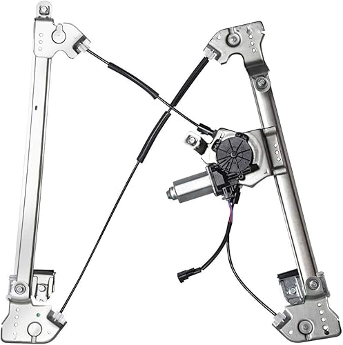 YHTAUTO Elevalunas eléctrico delantero del lado del conductor y conjunto de motor para Ford F-150 2004-2008 (cabina estándar o tripulada)