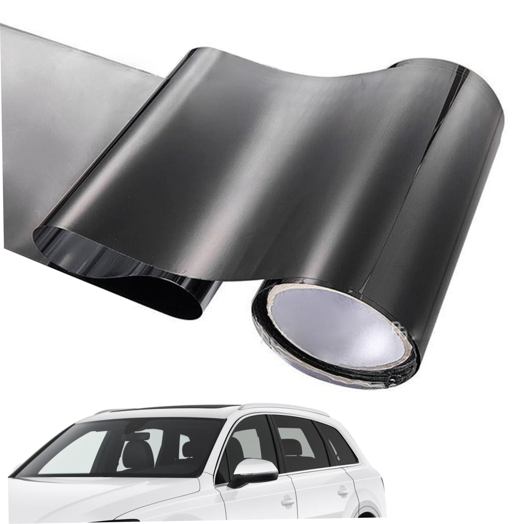 Yeory Car Windscreen Sun Visor Strips Tint Film Anti-Glare Auto Windscreen Shade Sticker 20x150cm