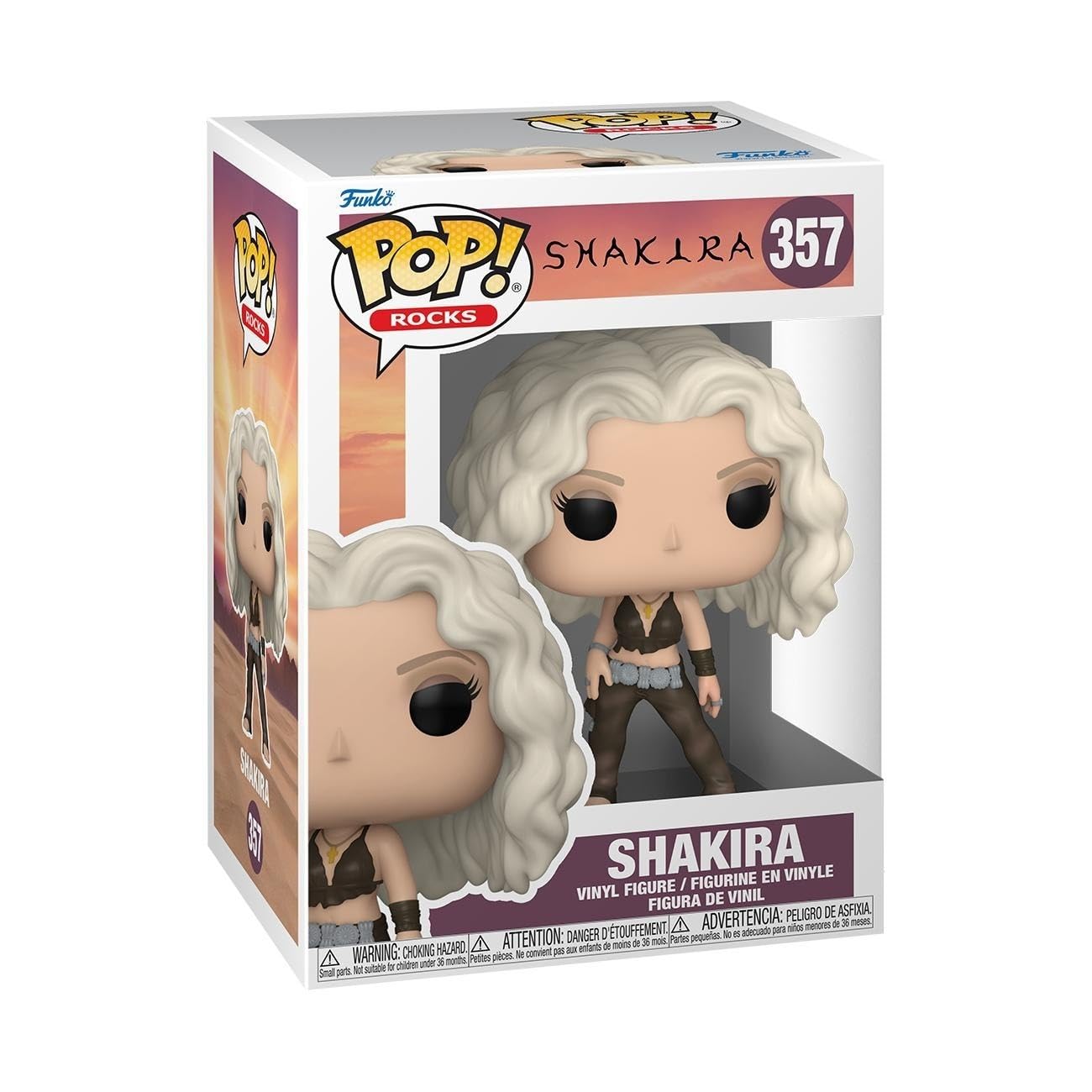 Funko Pop! Rocks: Shakira - (Wherever/Whenever) - Collectable Vinyl Figure - Gift Idea - Official Merchandise - Toys for Kids & Adults - Music Fans - Model Figure for Collectors and Display