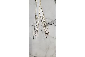 Listones personalizados para bautizo de 3/8" con borde dorado para bodas, quinceañeras,...