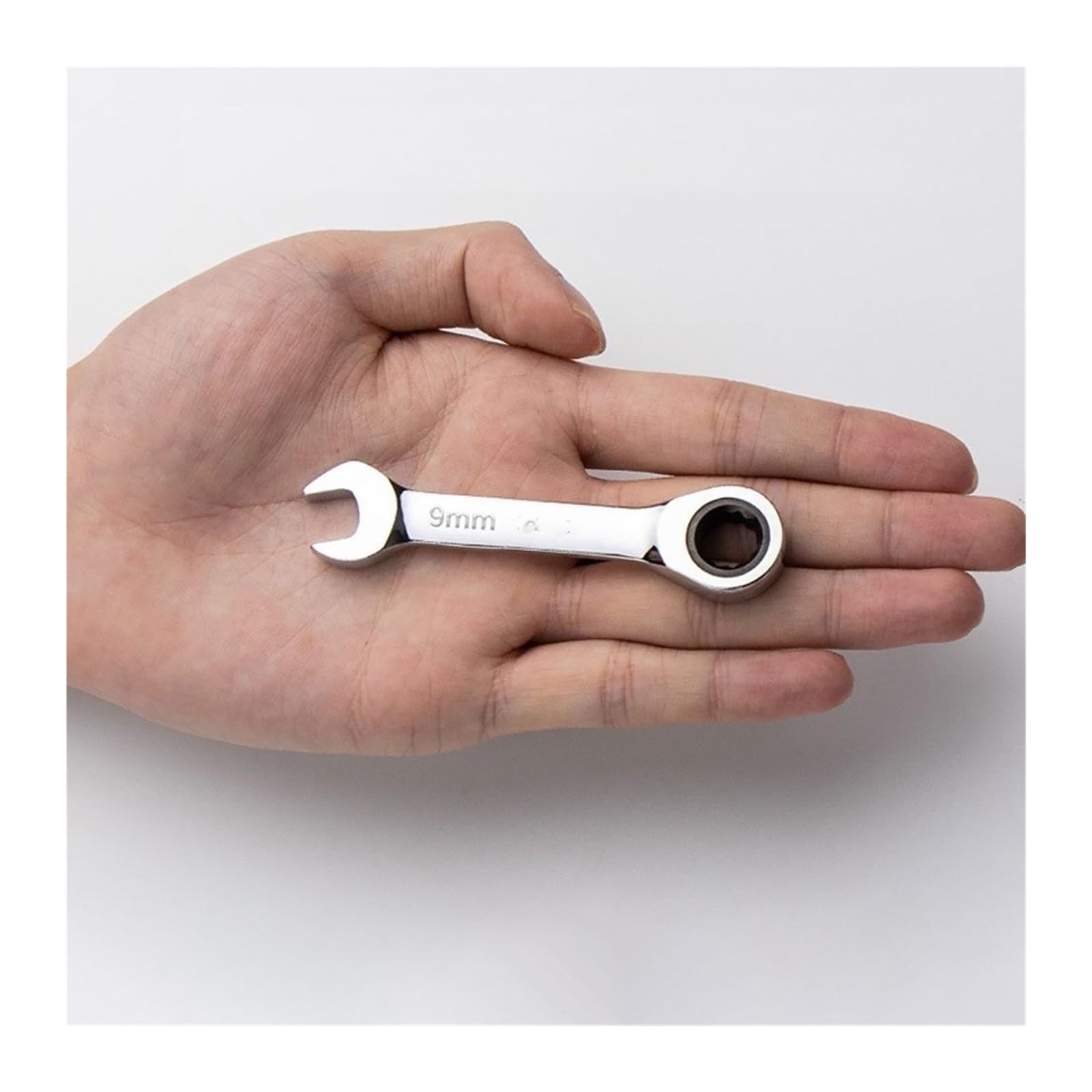 1 Uds. Llave de tubo trinquete combinación Reversible llave única rechoncha