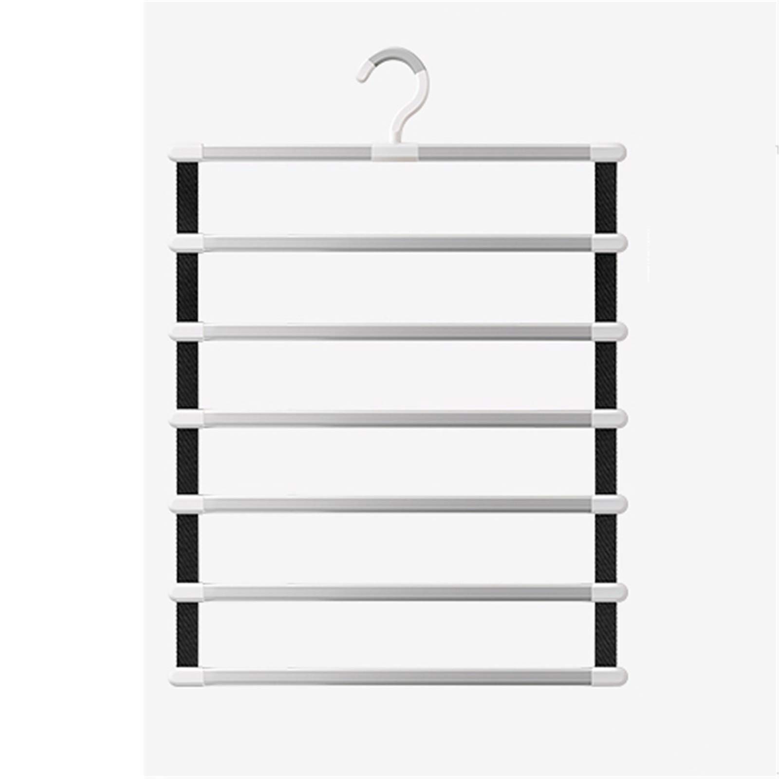 Trousers Hangers Folding Hanger Pants Rack Clip Household Space Saving(35.5x42.5cm)